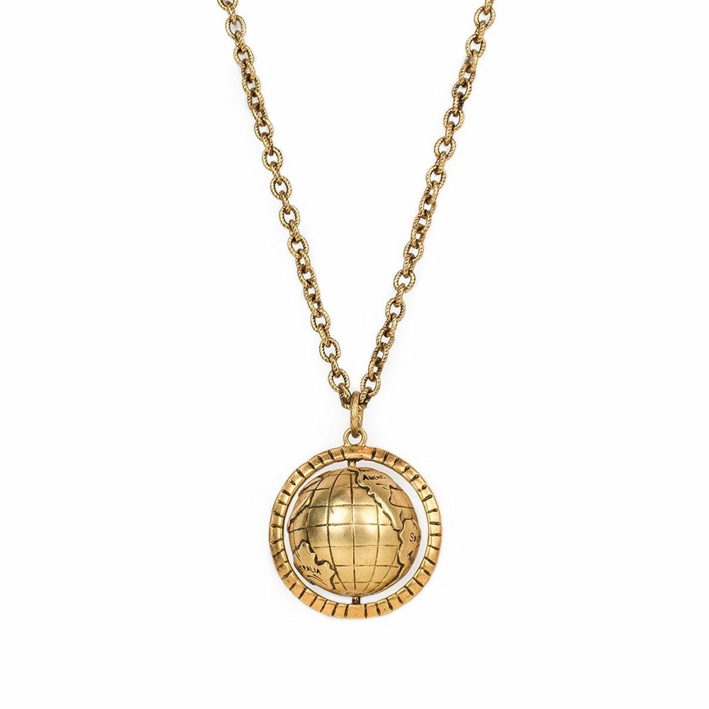 Globe Pendant Necklace