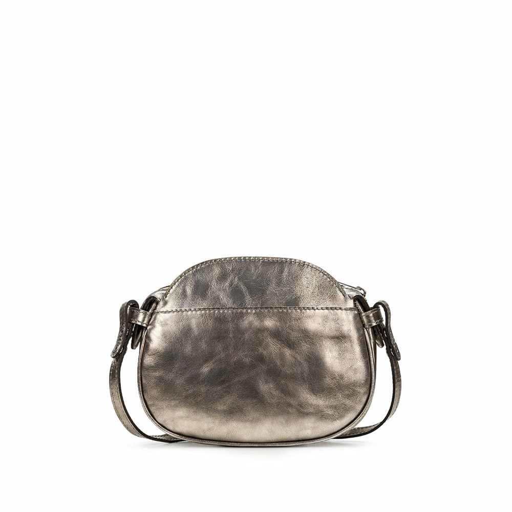 Patricia Nash Chelsey Chainlink Embossed Leather Crossbody Bag