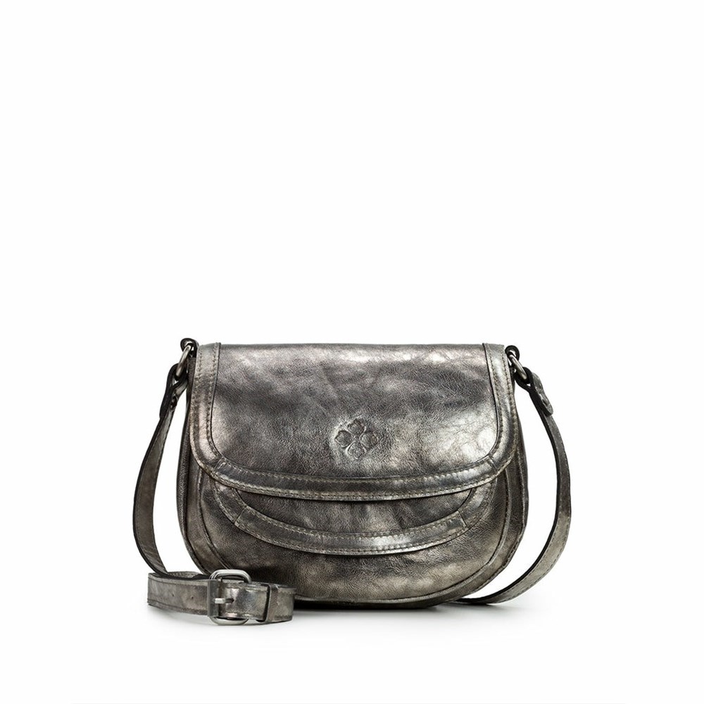 Patricia Nash Leather Milburn Top Handle Bag with Crossbody Strap